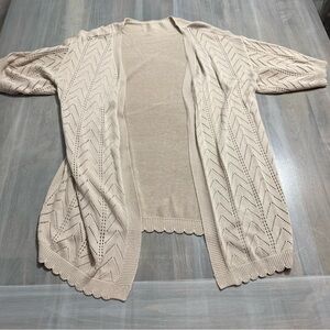 Elegant Cream Women's cardigan
